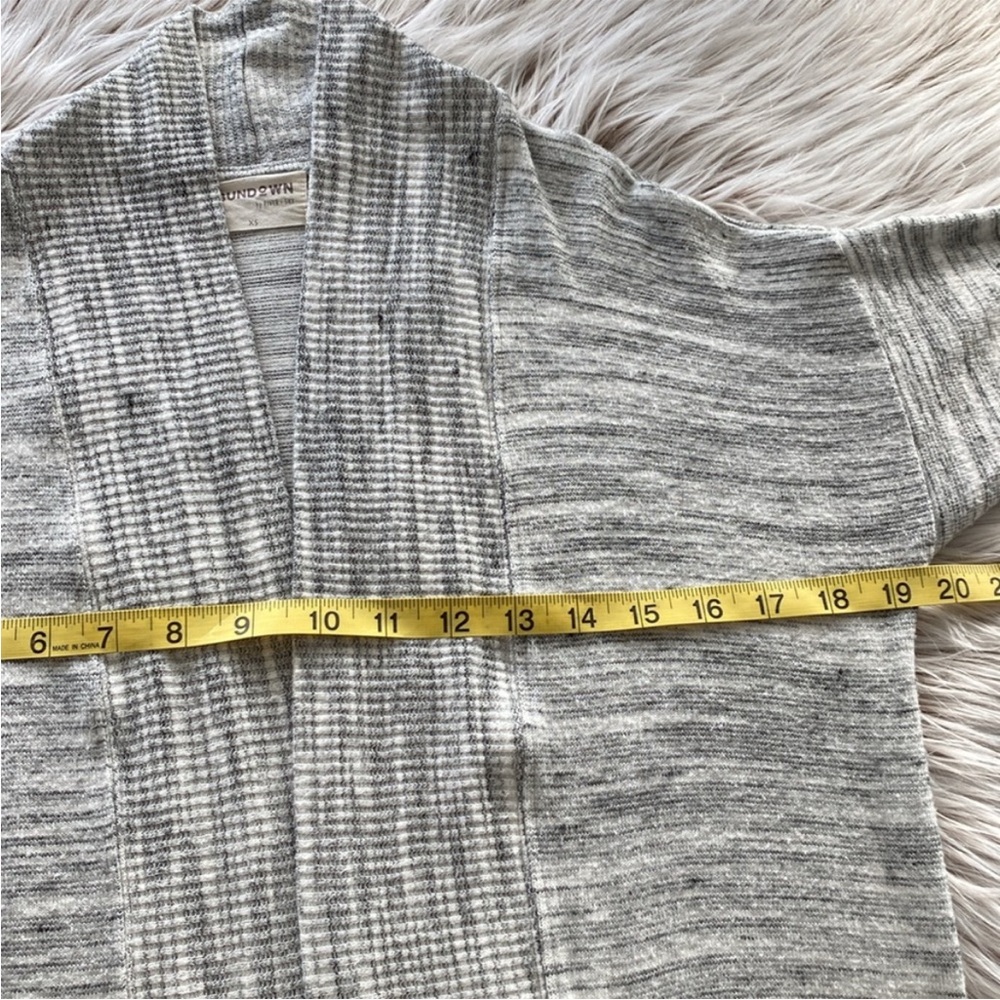River + Sky Sundown Midi Duster / Cardigan Sweater Heather Gray XS Small - Picture 4 of 7